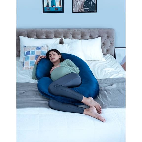 Wakefit C Shaped Maternity Pillow